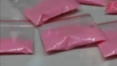 The only constant ingredient of Pink Cocaine is its pigmented colour, which is commonly obtained from food colouring. The only constant ingredient of Pink Cocaine is its pigmented colour, which is commonly obtained from food colouring.