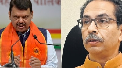 Maharashtra deputy CM Devendra Fadnavis and Shiv Sena (UBT) chief Uddhav Thackeray.