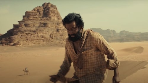 Prithviraj Sukumaran in a still from Aadujeevitham - The Goat Life.