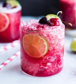 Cherry lime mocktail (Instagram) Cherry lime mocktail (Instagram)
