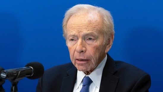 Former Connecticut Sen. Joe Lieberman, who was the first Jewish VP nominee of a major party, has died at 82 (AP Photo/Jose Luis Magana, File) (AP)