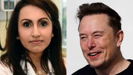 Dr. Gill receives funding support from X and Elon Musk (Kulvinder Kaur Gill/X/AFP)