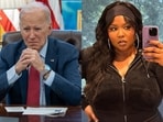 Lizzo and several other Hollywood stars performed at Joe Biden's fundraiser in New York City on Thursday, March 28. Lizzo and several other Hollywood stars performed at Joe Biden's fundraiser in New York City on Thursday, March 28.