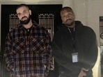 Drake and Kanye West hung out together at the former's Toronto home in 2021. Drake and Kanye West hung out together at the former's Toronto home in 2021.