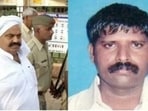 Atiq Ahmad (left) and BSP MLA Raju Pal. Atiq Ahmad (left) and BSP MLA Raju Pal.