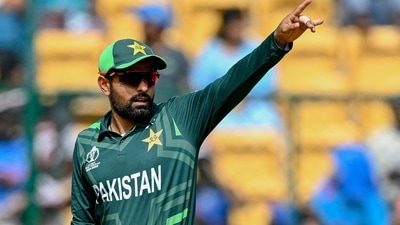 Pakistan's Babar Azam during the 2023 World Cup (AFP) Pakistan's Babar Azam during the 2023 World Cup (AFP)