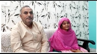 Despite being threatened, harassed and even allegedly framed in false cases, Ruksana and Sajid’s determination to fight for the family of Raju Pal, who was their family friend, resulted in the conviction of seven accused (HT) Despite being threatened, harassed and even allegedly framed in false cases, Ruksana and Sajid’s determination to fight for the family of Raju Pal, who was their family friend, resulted in the conviction of seven accused (HT)