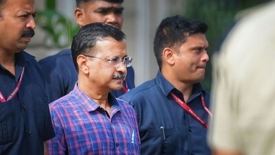 Delhi Chief Minister Arvind Kejriwal leaves Rouse Avenue Court after appearing in a liquor case, in New Delhi, India, on Thursday, March 28, 2024. (Photo by Vipin Kumar/ Hindustan Times) Delhi Chief Minister Arvind Kejriwal leaves Rouse Avenue Court after appearing in a liquor case, in New Delhi, India, on Thursday, March 28, 2024. (Photo by Vipin Kumar/ Hindustan Times)