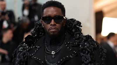 Sean 'Diddy' Combs' LA and Miami homes were raided by the Dept. of Homeland Security on Monday (REUTERS)