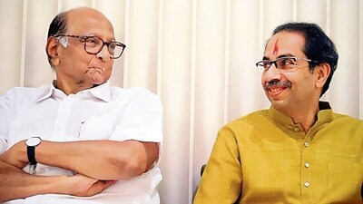The Maha Vikas Aghadi (MVA) has finalised a seat-sharing agreement for 39 Lok Sabha seats in Maharashtra and Congress leader Rahul Gandhi and Shiv Sena (UBT) chief Uddhav Thackeray will decide on remaining nine seats (HT PHOTO) (HT_PRINT) The Maha Vikas Aghadi (MVA) has finalised a seat-sharing agreement for 39 Lok Sabha seats in Maharashtra and Congress leader Rahul Gandhi and Shiv Sena (UBT) chief Uddhav Thackeray will decide on remaining nine seats (HT PHOTO) (HT_PRINT)