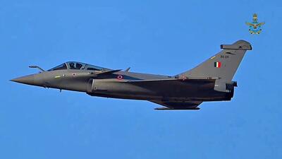The Rafale fighter jet of the Indian Air Force during a military exercise in February this year. (ANI Photo) The Rafale fighter jet of the Indian Air Force during a military exercise in February this year. (ANI Photo)