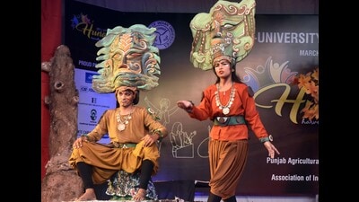 The other themes were based on mythology and agriculture. (HT Photo) The other themes were based on mythology and agriculture. (HT Photo)