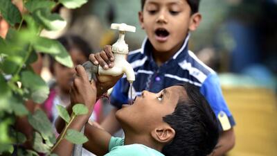 With the annual 5% hike set to come into effect in two days, city mayor Kuldeep Kumar Dhalor on Friday wrote a letter to the secretary of UT local bodies department, demanding “an immediate halt on annual hike” and “free 20,000 litres of water to every household”. (HT PHOTO)