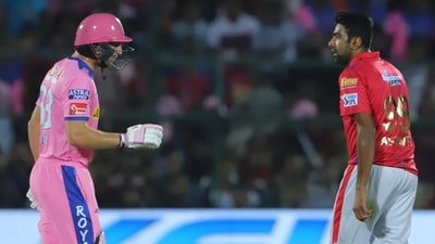 Jos Buttler and Ravichandran Ashwin were furious after the incident. (BCCI) Jos Buttler and Ravichandran Ashwin were furious after the incident. (BCCI)