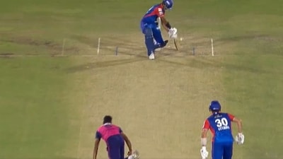 Avesh Khan's final over performance helped RR beat DC. Avesh Khan's final over performance helped RR beat DC.
