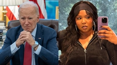 Lizzo and several other Hollywood stars performed at Joe Biden's fundraiser in New York City on Thursday, March 28. Lizzo and several other Hollywood stars performed at Joe Biden's fundraiser in New York City on Thursday, March 28.
