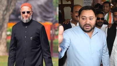 AIMIM chief Asaduddin Owaisi and the Rashtriya Janata Dal's (RJD) Tejashwi Yadav condoled Mukhtar Ansari's death. AIMIM chief Asaduddin Owaisi and the Rashtriya Janata Dal's (RJD) Tejashwi Yadav condoled Mukhtar Ansari's death.