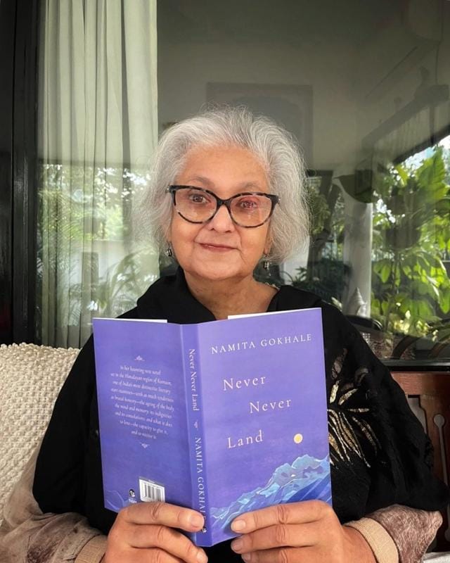 Author Namita Gokhale (Via @NamitaGokhale_ on X) Author Namita Gokhale (Via @NamitaGokhale_ on X)