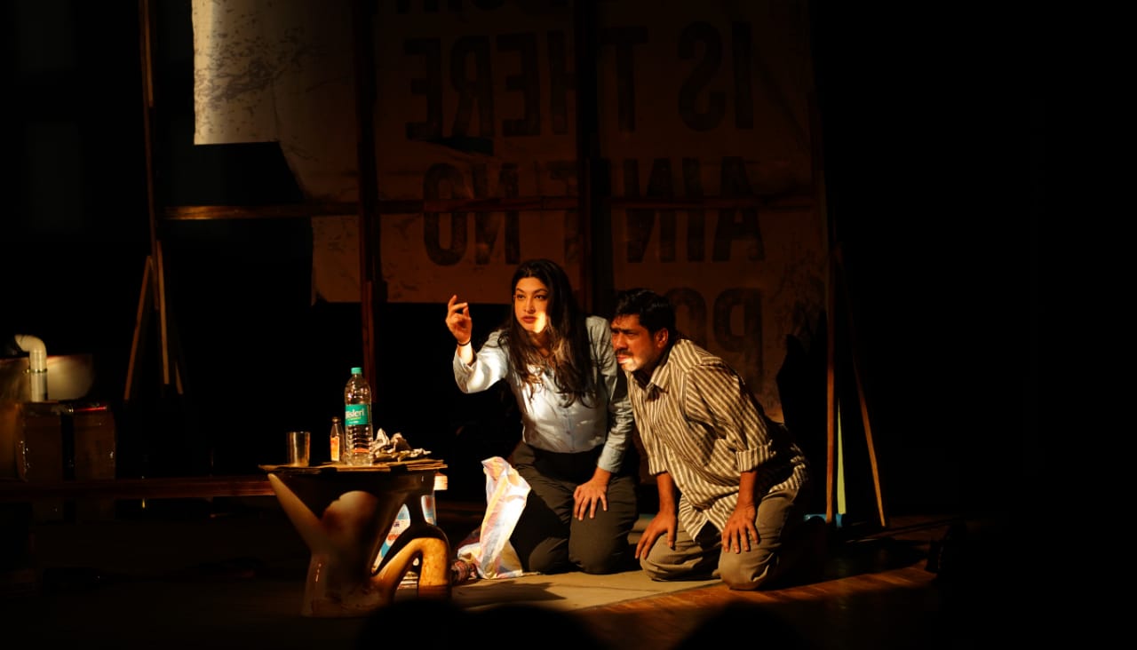 Jump by Collective Madness, Mumbai. (The Bahuroopi National Theatre Festival, 2024) Jump by Collective Madness, Mumbai. (The Bahuroopi National Theatre Festival, 2024)