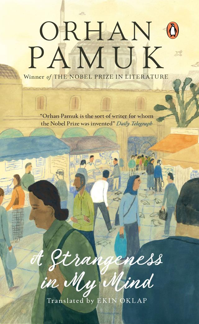 One of the Pamuk covers designed by Charlotte Ager One of the Pamuk covers designed by Charlotte Ager
