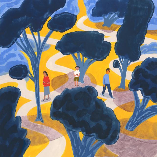 An illustration that Charlotte Ager did for the New York Times An illustration that Charlotte Ager did for the New York Times