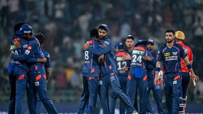 Lucknow Super Giants outclassed Punjab Kings with a 21-run win to open their account on the points table in the Indian Premier League match on Saturday at Bharat Ratna Shri Atal Bihari Vajpayee Ekana Cricket Stadium, Lucknow. Chasing the 200-run target, Punjab fell short and were restricted to 178/5/ (AFP) Lucknow Super Giants outclassed Punjab Kings with a 21-run win to open their account on the points table in the Indian Premier League match on Saturday at Bharat Ratna Shri Atal Bihari Vajpayee Ekana Cricket Stadium, Lucknow. Chasing the 200-run target, Punjab fell short and were restricted to 178/5/ (AFP)