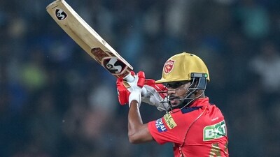 Skipper Shikhar Dhawan fought hard with his 70-run knock but it wasn't enough for his side. His knock was laced with 7 fours and three sixes. (AFP) Skipper Shikhar Dhawan fought hard with his 70-run knock but it wasn't enough for his side. His knock was laced with 7 fours and three sixes. (AFP)