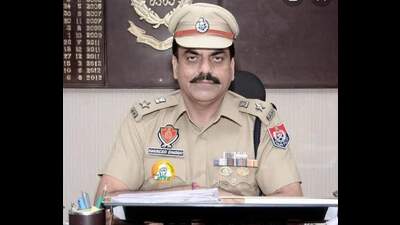DIG Narinder Bhargav has also been given an additional charge of DIG NRI wing. (HT photo)