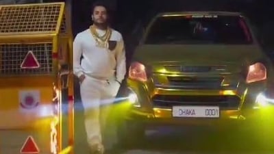 Delhi Police have arrested one person for allegedly burning a road barricade of the police department to make a reel. (ANI) Delhi Police have arrested one person for allegedly burning a road barricade of the police department to make a reel. (ANI)