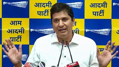 Delhi minister Saurabh Bhardwaj (PTI) Delhi minister Saurabh Bhardwaj (PTI)