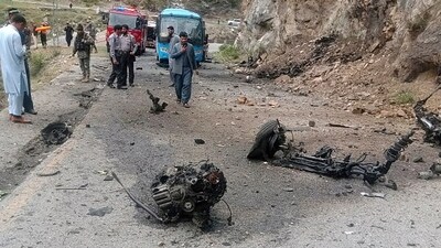 In the wake of the suicide bomb attack that claimed the lives of five Chinese nationals, Chinese investigators arrived in Pakistan to probe the incident (AP) In the wake of the suicide bomb attack that claimed the lives of five Chinese nationals, Chinese investigators arrived in Pakistan to probe the incident (AP)