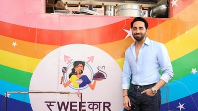 "It's a small step...more people who think about society and are sensitive towards it should come forward and help them," Ayushmann Khurrana added. (Instagram/@ayushmannk) "It's a small step...more people who think about society and are sensitive towards it should come forward and help them," Ayushmann Khurrana added. (Instagram/@ayushmannk)