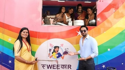 Ayushmann Khurrana, known for his advocacy of social causes, recently inaugurated a food truck in Zirakpur, Chandigarh, aimed at supporting the transgender community. This initiative highlights his commitment to inclusivity and empowerment. (Instagram/@ayushmannk) Ayushmann Khurrana, known for his advocacy of social causes, recently inaugurated a food truck in Zirakpur, Chandigarh, aimed at supporting the transgender community. This initiative highlights his commitment to inclusivity and empowerment. (Instagram/@ayushmannk)