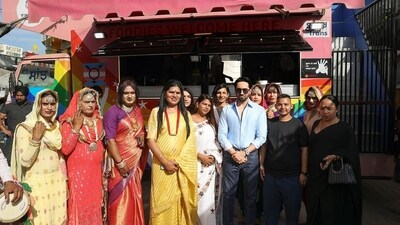 "This Food Truck has been inaugurated for a very special reason to encourage and include the trans community in society," Ayushmann Khurrana told news agency ANI. (Instagram/@ayushmannk) "This Food Truck has been inaugurated for a very special reason to encourage and include the trans community in society," Ayushmann Khurrana told news agency ANI. (Instagram/@ayushmannk)
