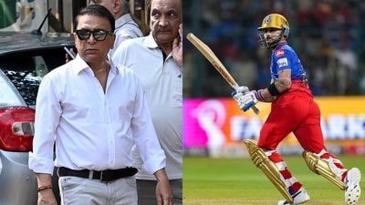 Sunil Gavaskar was not happy with RCB's batting performance Sunil Gavaskar was not happy with RCB's batting performance