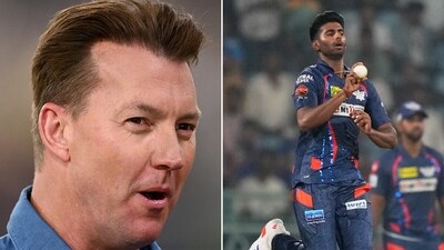 Brett Lee liked what he saw of rookie Indian tearaway pacer Mayank Yadav (Getty-PTI) Brett Lee liked what he saw of rookie Indian tearaway pacer Mayank Yadav (Getty-PTI)