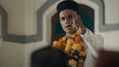 Randeep Hooda in a still from Swatantrya Veer Savarkar.