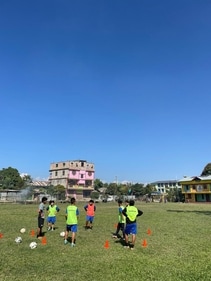 The club currently has 20 transgender male players, who train at least twice a week in Imphal The club currently has 20 transgender male players, who train at least twice a week in Imphal