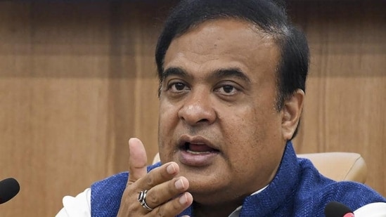 Guwahati: Assam Chief Minister Himanta Biswa Sarma addresses a press conference, in Guwahati on March 14, (PTI FILE)