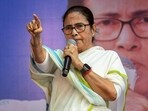 West Bengal CM and TMC chief Mamata Banerjee addresses an election campaign rally ahead of Lok Sabha polls at Dhubuliya in Nadia on March 31. West Bengal CM and TMC chief Mamata Banerjee addresses an election campaign rally ahead of Lok Sabha polls at Dhubuliya in Nadia on March 31.
