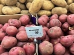 CHICAGO, ILLINOIS - FEBRUARY 13: Potatoes are offered for sale at a grocery store on February 13, 2024 in Chicago, Illinois. CHICAGO, ILLINOIS - FEBRUARY 13: Potatoes are offered for sale at a grocery store on February 13, 2024 in Chicago, Illinois.