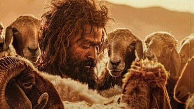 Aadujeevitham - The Goat Life box office collection day 3: Prithviraj Sukumaran in a still from the film Aadujeevitham - The Goat Life box office collection day 3: Prithviraj Sukumaran in a still from the film