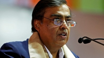 Mukesh Ambani spoke about Shloka Mehta at Jewellery Exports Promotion. (REUTERS)