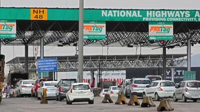 The Pune-Satara highway, a crucial thoroughfare connecting two major cities in Maharashtra, witnesses a substantial flow of traffic daily. Key toll booths located at Shivapur and Anewadi villages serve as gateways to the route. (HT FILE) The Pune-Satara highway, a crucial thoroughfare connecting two major cities in Maharashtra, witnesses a substantial flow of traffic daily. Key toll booths located at Shivapur and Anewadi villages serve as gateways to the route. (HT FILE)