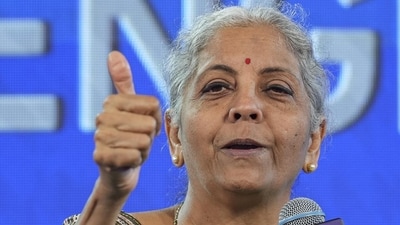 Union finance minister Nirmala Sitharaman at the Times Now Summit 2024 in New Delhi on Wednesday. (PTI Photo) Union finance minister Nirmala Sitharaman at the Times Now Summit 2024 in New Delhi on Wednesday. (PTI Photo)