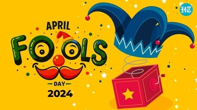 Happy April Fool's Day 2024 wishes, images, quotes, SMS, greetings, WhatsApp and Facebook status to share with friends and family. (HT Photo) Happy April Fool's Day 2024 wishes, images, quotes, SMS, greetings, WhatsApp and Facebook status to share with friends and family. (HT Photo)