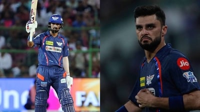 LSG made the Impact Player sub between KL Rahul and Naveen-ul-Haq LSG made the Impact Player sub between KL Rahul and Naveen-ul-Haq