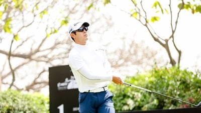 Keita Nakajima in action (X/Indian Open) Keita Nakajima in action (X/Indian Open)