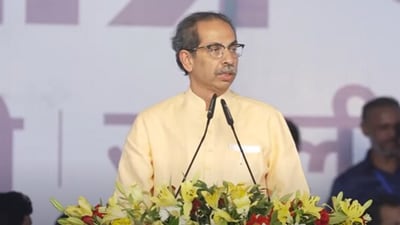 Shiv Sena (UBT) chief Uddhav Thackeray.