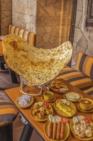 Naan Bukhara, made with 1.3kg dough Naan Bukhara, made with 1.3kg dough